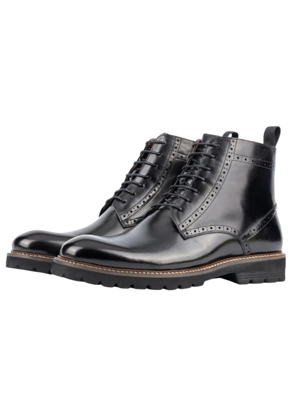 Vintage Foundry Co. Mens Blade Ankle Boots US 11 EU 44 Black Leather NIB